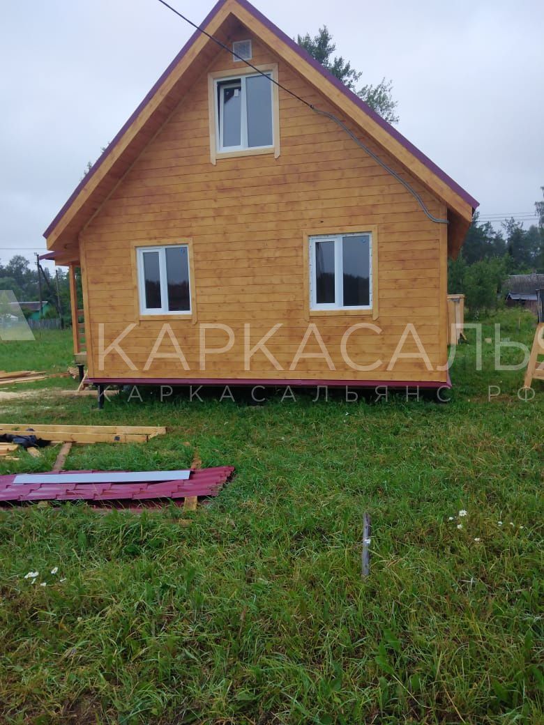 Izgradnja okvirnih kuća "ključ u ruke" u gradu Ustyuzhna